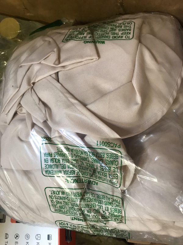 Photo 1 of BRILLMAX 6 Pack Beige Round Tablecloths 132 Inch - Circle Bulk Linen Polyester Fabric Washable Table Cloth Cover for Wedding Reception Banquet Birthday Party Buffet Restaurant