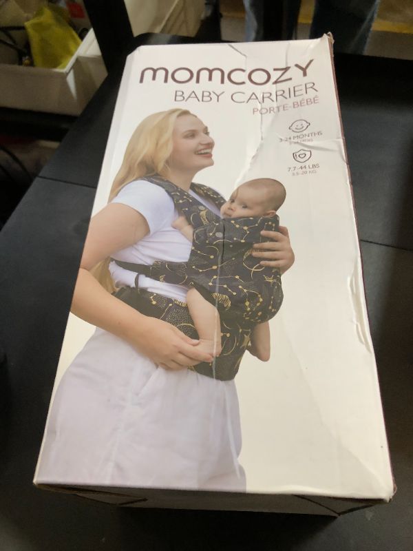Photo 1 of Momcozy Baby Carrier - Ergonomic, Cozy and Lightweight Carrier for 7-44lbs, Effortless to Put On, Ideal for Hands-Free Parenting, Enhanced Lumbar Support, Purehug for Infant to Toddler, Khaki