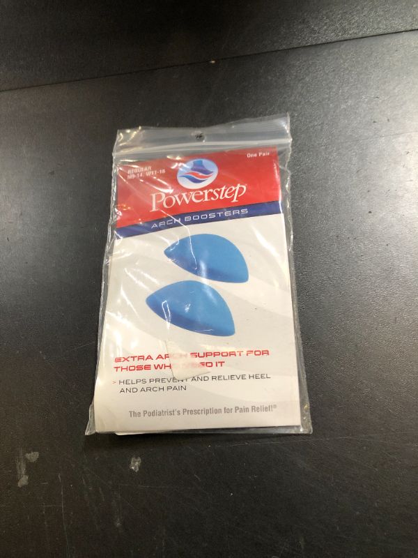 Photo 1 of Powerstep unisex adult Boosters Arch Support, Blue, Regular US