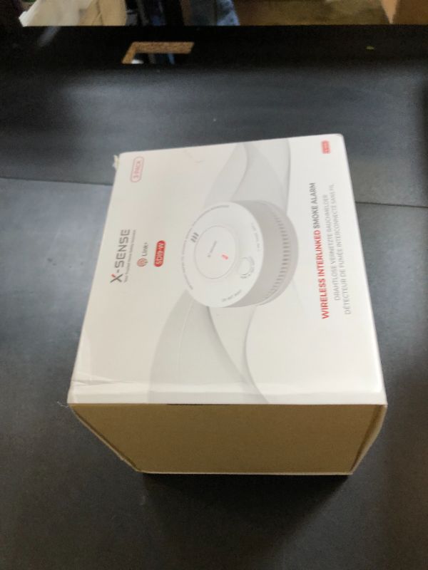 Photo 1 of X-Sense 10-Year Battery Wireless Interconnected Smoke Detector Fire Alarm with Over 820 ft Transmission Range, SD19-W, 3-Pack