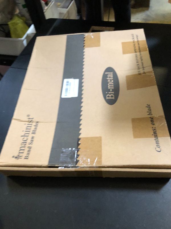 Photo 1 of Imachinist S13834812 M42 Bi-Metal Bandsaw Blades 138" Long, 3/4" Wide for Metal Variable Teeth (8/12TPI)