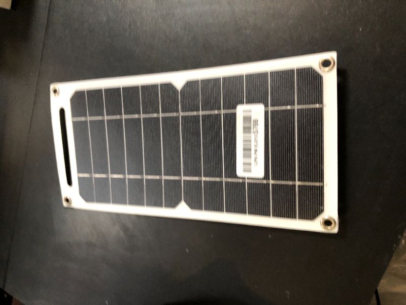 Photo 1 of Aocoray Mini 5V 6W USB Solar Panel, Portable 5 Volt 6 Watt High Efficiency Monocrystalline Solar Panel Charger with 55inch Cable for Cellphone Camera Fan Camping Lantern etc.