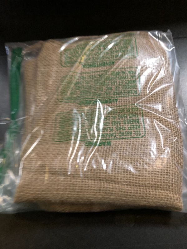Photo 1 of MAQIHAN 2 PCS Burlap Sack - 18.5" x 27.5" Burlap Bags for Plants High Density Natural Jute Bags of Potatoes Plant Grow Bags with Rope Potato Sacks Race Bags Potato Storage,Multipurpose