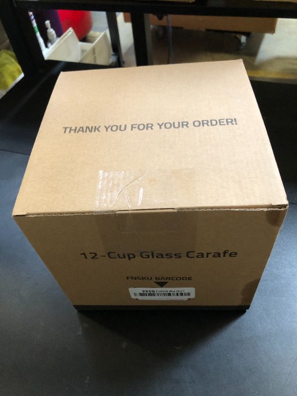 Photo 1 of 12-Cup Replacement Glass Coffee Carafe Compatible with Mr. Coffee LMX, TP, MMX, and MSX series coffeemakers