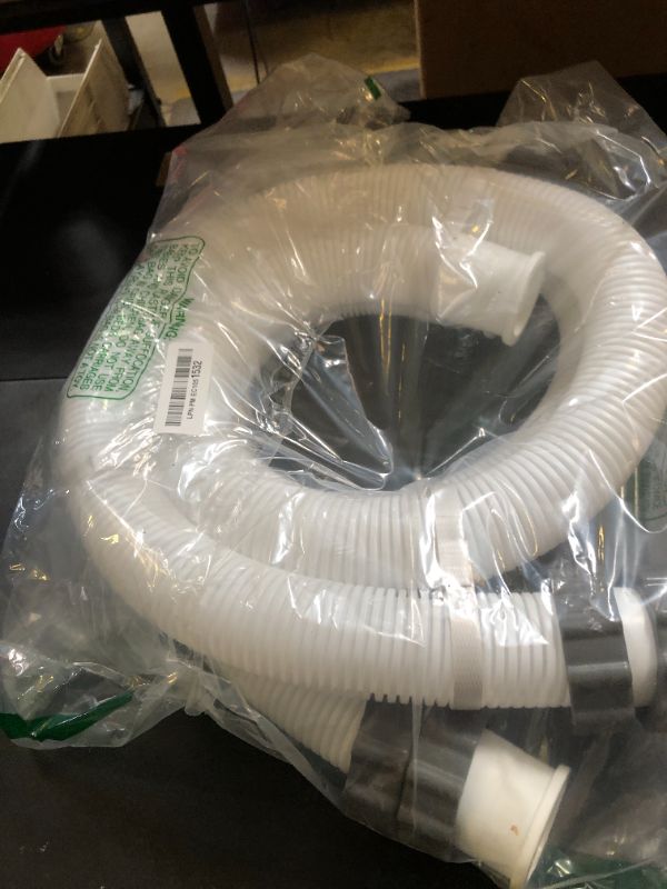 Photo 1 of 2 Pcs Pool Hoses for Above Ground Pools 1 1/2 Inch Diameter 59" Long Pool Pump Hose Replacement Filter Pump Hose Accessories