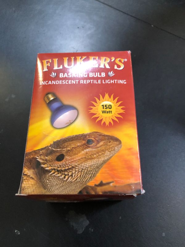 Photo 1 of Fluker's Incandescent Basking Spotlight Bulbs for Reptiles Tanks, Reptile Heat Lamp Bulbs for Infrared Light, 150-Watt