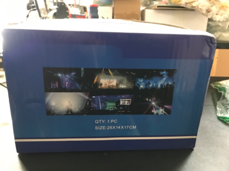Photo 1 of Agptek  Machine, Fog Machine with 13 Colorful LED Lights Effect, 500W and 2000CFM Fog with 1 Wired Receiver and 2 Wireless Remote Controls, Perfect for Wedding, Halloween, Party and Stage Effect