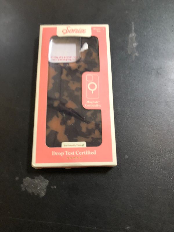 Photo 1 of Sonix Case for iPhone 15 Pro | Compatible with MagSafe | 10ft Drop Tested | Tortoise Shell | Brown Tort