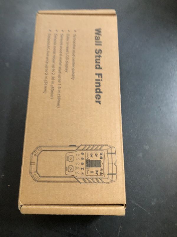 Photo 1 of Stud Finder Wall Scanner Detector - 5 in 1 Electronic Wall Wood Metal Stud Locator Edge Center Sensor Beam for Live AC Wire Pipe Metal Lumber Joist Drywall Framing Detection