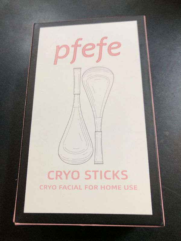 Photo 1 of pfefe Ice Globes Facial Skin Care Tools for Women Face Eyes, Stainless Steel Face Beauty Cryo Sticks for Girls Ladies, Esthetician Supplies Cooling Spa Globes Cold Roller with Storage Case