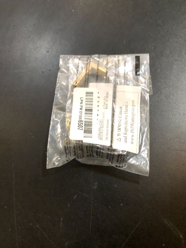 Photo 1 of uxcell Brass Hose Barbed Elbow Fitting 5/16" Barbx1/8" NPT Male 90 Degree Brass Barb Pipe Fitting for Water Fuel Air