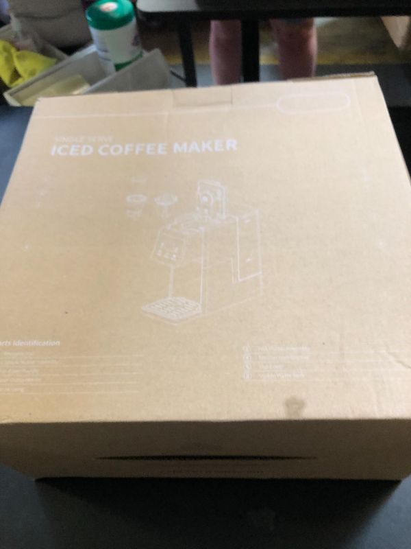 Photo 1 of SHARDOR Coffee Maker Hot & Iced With Bold Setting,Single Serve Coffee Maker For K Cup And Grounds?52 Oz Removable Water Tank,6-14 Oz Brew Sizes,One Cup Kcup Coffee Machine With Reusable Filter, Black