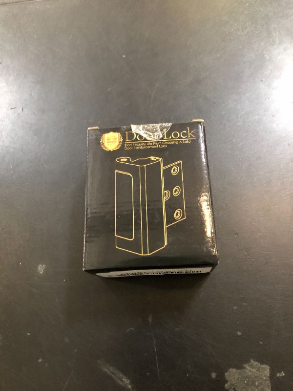 Photo 1 of Home Security Door Lock Reinforcement - Child Proof High Security Door Locks with 3" Stop Withstand 800 lbs for Inward Swinging Front Door, Night Kids Safety Metal Flip Deadbolt Latch Defend Home