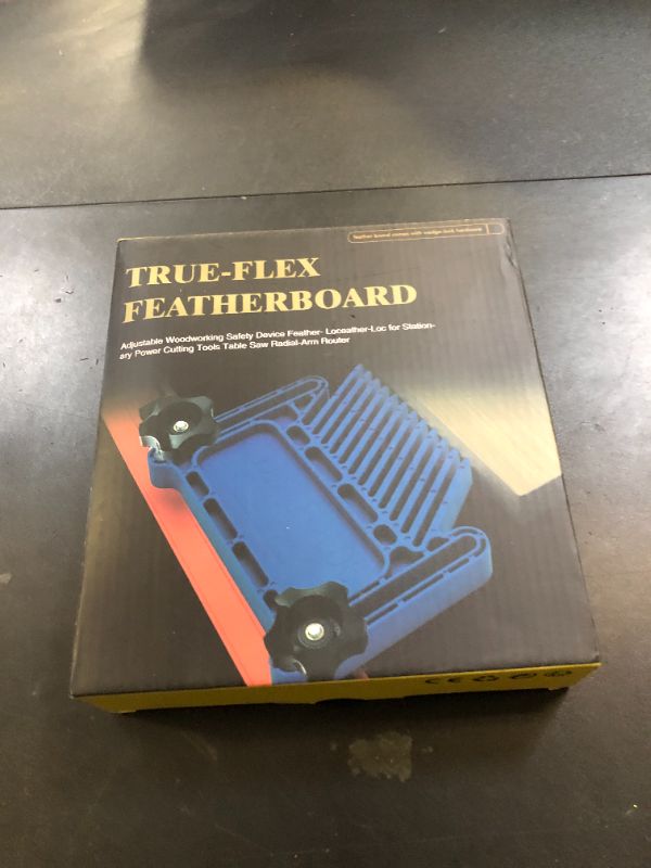 Photo 1 of Upgrade Featherboard Woodworking Tools, Safety Device Stackable Featherboard for Table Saws, Router Tables & Band Saw with Miter Slots, Miter Track, T-Slots, T-Track(Blue)