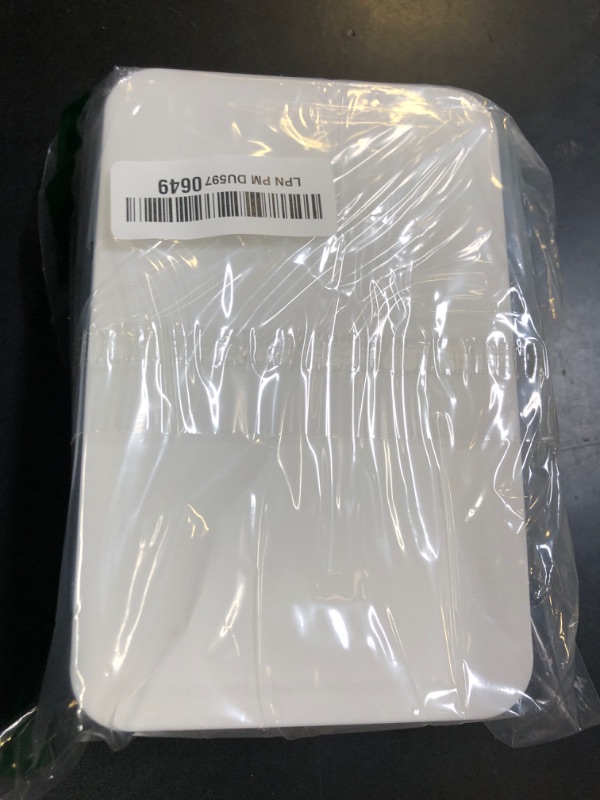 Photo 1 of Wipes Dispenser, Wipe Holder for Baby & Adult, Seposeve Refillable Wipe Container, Keeps Wipes Fresh, Far from Dirty Wipes, Easy Open/Close Wipes Pouch Case, White