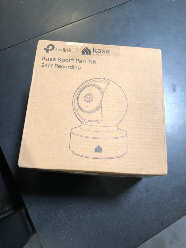 Photo 1 of Kasa Indoor Pan/Tilt Smart Security Camera, 1080p HD Dog-Camera,2.4GHz with Night Vision,Motion Detection for Baby and Pet Monitor, Cloud & SD Card Storage, Works with Alexa& Google Home (EC70), White