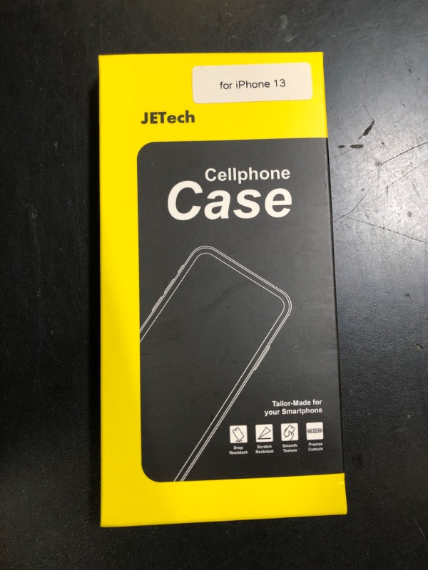 Photo 1 of JETech Silicone Case for iPhone 13 6.1-Inch, Silky-Soft Touch Full-Body Protective Phone Case, Shockproof Cover with Microfiber Lining (Black)