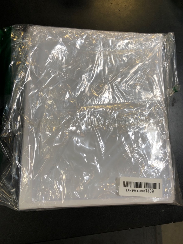Photo 1 of Outus Self Adhesive Shop Ticket Holders Clear Plastic Sleeves Adhesive Pockets Work Order Job Ticket Holders for Home Office Posting Signs(5 x 8 Inch,60 Pcs)