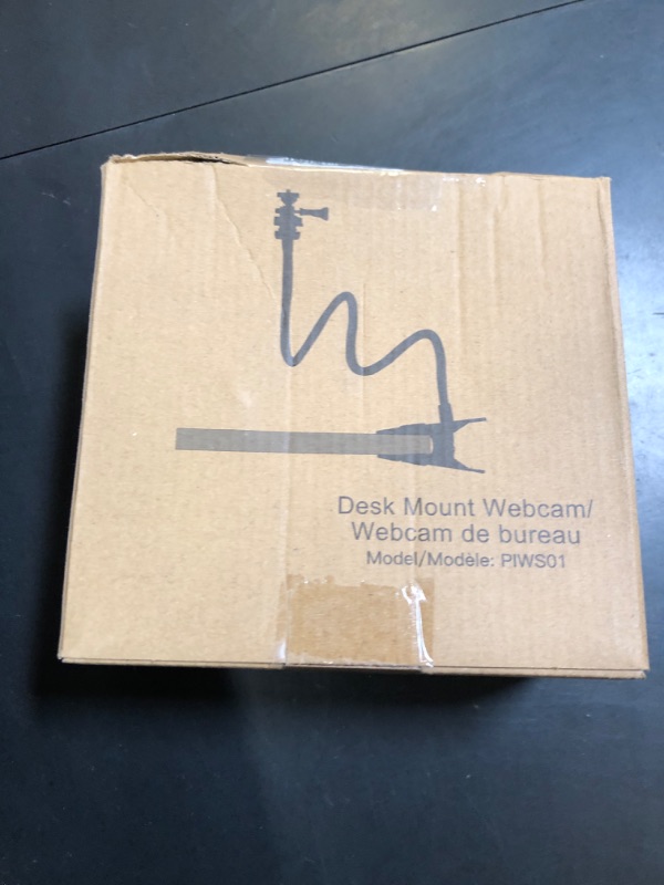 Photo 1 of Pipishell 25 Inch Webcam Stand, Flexible Desk Mount Clamp Gooseneck Stand for Logitech Webcam C960 C930e C930 C920 C920S C922x C922 Brio 4K C925e C615 and Other Devices with 1/4" Thread-PIWS01