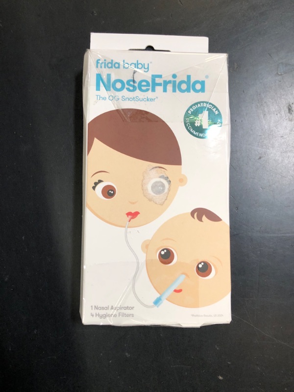 Photo 1 of Frida Baby NoseFrida SnotSucker for Baby, Nasal Aspirator for Baby, Nose Sucker Nasal Aspirator for Allergy Relief + Congestion Relief, FSA/HSA Eligible