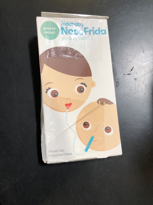 Photo 1 of Frida Baby NoseFrida SnotSucker for Baby, Nasal Aspirator for Baby, Nose Sucker Nasal Aspirator for Allergy Relief + Congestion Relief, FSA/HSA Eligible