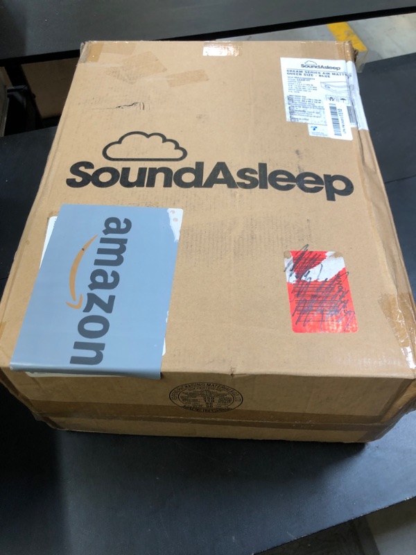 Photo 1 of SoundAsleep Dream Series Luxury Air Mattress with ComfortCoil Technology & Built-in High Capacity Pump for Home & Camping- Double Height, Adjustable, Inflatable Blow Up, Portable - Queen Size