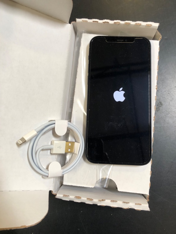 Photo 1 of Apple iPhone 12, 64GB, Black - Fully Unlocked (Renewed)