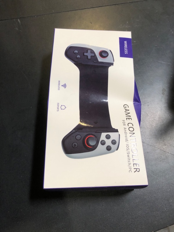 Photo 1 of Snail Bear Cell Phone Game Controller, Wireless Gaming Controller for i*Phone/Android/PC/Switch, Retractable Controller for Apple Arcade MFi Games
