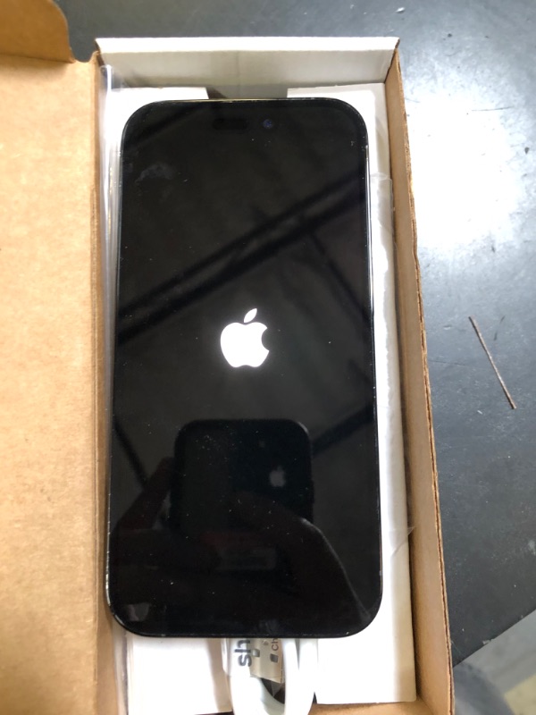Photo 1 of Apple iPhone 14 Pro, 256GB, Space Black - Unlocked (Renewed)