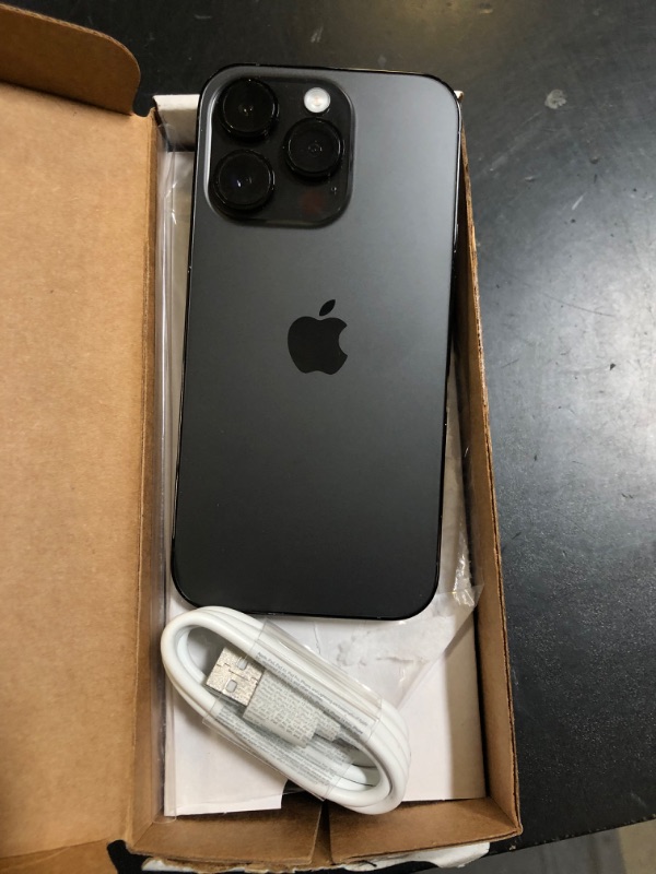 Photo 1 of Apple iPhone 14 Pro, 256GB, Space Black - Unlocked (Renewed)