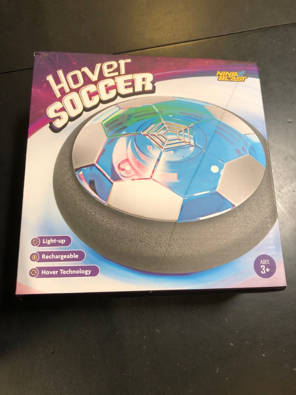 Photo 1 of Hover Soccer Ball for Kids - Boy Birthday Gifts - Indoor Toy Games Gift for Boys Age 6, 7, 8, 9, 10, 11, 12 Year Old - Light-Up Toys Game for Kid - 6-8, 8-12 - Gift for 8 Year Olds (Single)