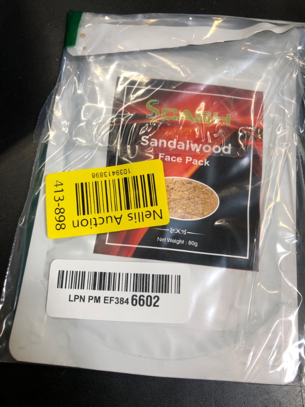 Photo 1 of scash Pure Sandalwood Powder - 80g for Face Masks, Skin Care & More