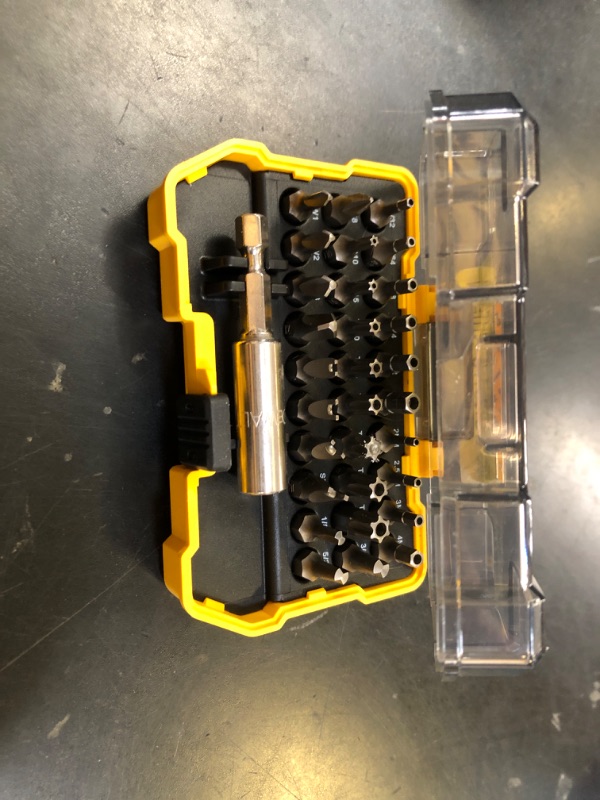 Photo 1 of DEWALT DWAX200 Security Screwdriving Set, 31-Piece