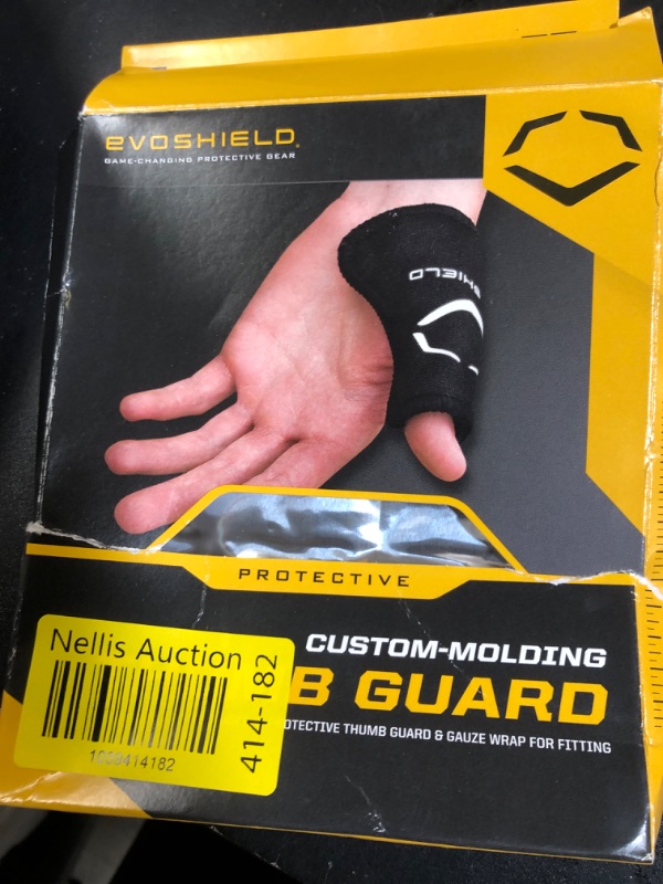 Photo 1 of EvoShield Protective Thumb Guard, Hourglass Thumb Guard, 4.25" x 3.25", Small