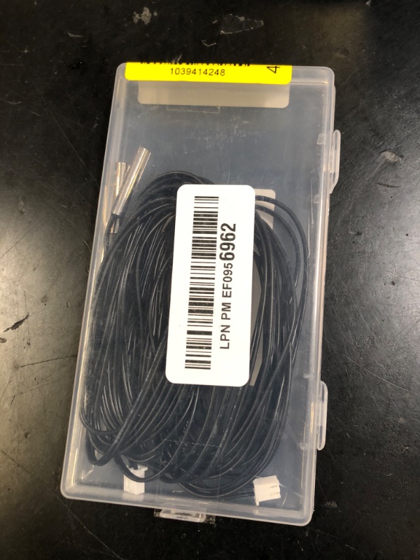 Photo 1 of TWTADE 2 Pcs 3M 10K B3950 Thermistor Temperature Sensor,able to Support -25 to 125 Degree Celsius,Sensitive NTC Temperature Sensor Probeprobes has 5 * 25mm Stainless Steel housing NTC-3M-2P