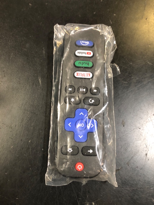 Photo 1 of Universal Replacement Remote Control for Roku TV, Compatible for TCL/Onn/Hisense/Philips/Sharp/Westinghouse/Insignia etc R0KU TVs (Not for RokuStick and Box)