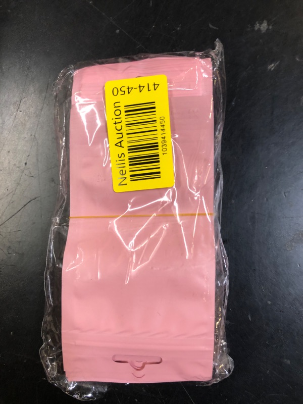 Photo 1 of 100 Pack Resealable Packaging Bags for Small Business Double-Sided Color Smell Proof Bags for Food Storage Flat Bags (Black, 2.7" x 3.8")
