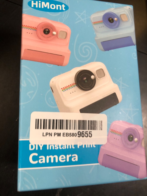 Photo 1 of HiMont Kids Instant Print Camera, 1080P HD Kids Camera Instant Print with 3 Rolls Print Paper & 32GB Card, Ideal Kids Toys Gifts for Boys & Girls Age 3-14 (Black)
