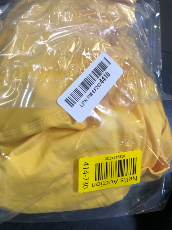 Photo 1 of Aoliks Biker Shorts Women with Pockets - 8" High Waisted Tummy Control Running Workout Spandex Gym Volleyball Yoga Shorts Yellow