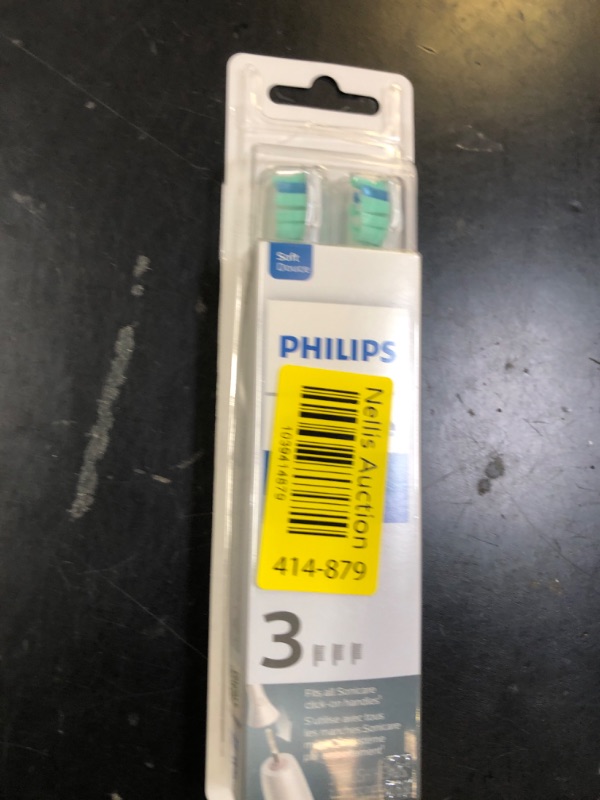 Photo 1 of Philips Sonicare Genuine C2 Optimal Plaque Control Toothbrush Heads, 3 Brush Heads, White, HX9023/65