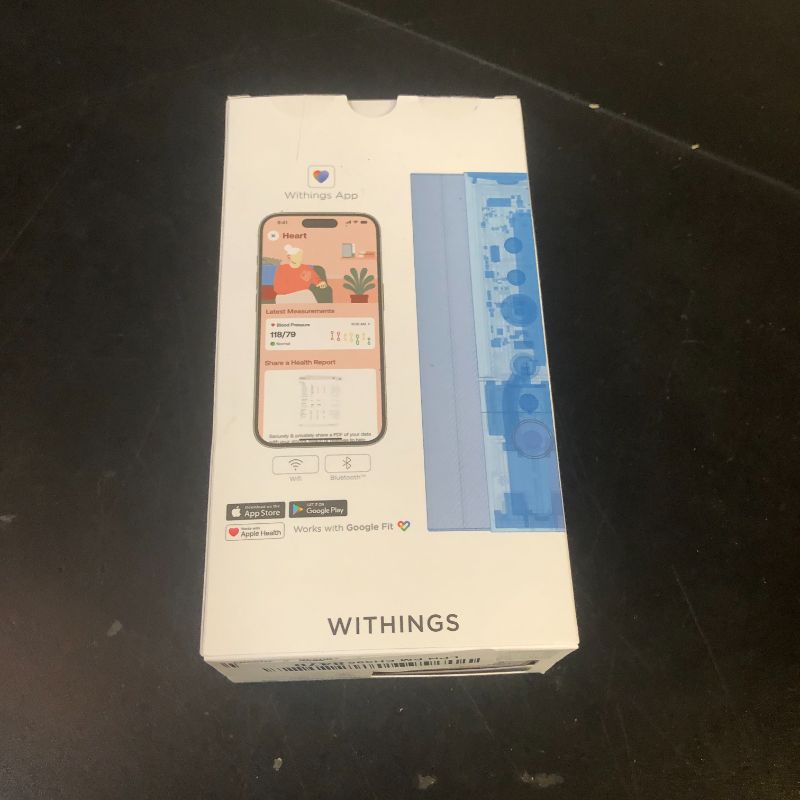 Photo 1 of Withings BPM Connect - Digital Blood Pressure Cuff & Heart Rate Monitor - Blood Pressure Machine Arm Cuff, FDA Cleared, FSA/HSA Eligible, IOS & Android