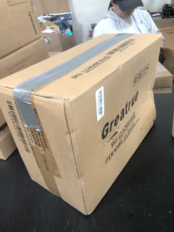 Photo 1 of Electric Shaved Ice Machine 380W - 1500r/min Stainless Steel Three Blade Ice Crusher Snow Cone Machine Ice Shaver for Home and Commercial(Silver)