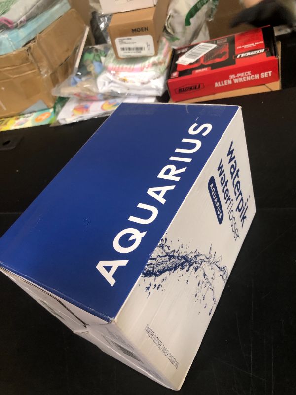 Photo 1 of Waterpik Aquarius Water Flosser For Teeth Cleaning, Gums, Braces, Dental Care, Electric Power With 10 Settings, 7 Tips For Multiple Users And Needs, ADA Accepted, White WP-660, Packaging May Vary
