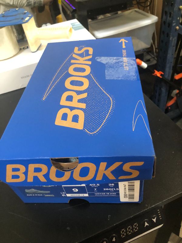 Photo 1 of Brooks Women’s Adrenaline GTS 24 Supportive Running Shoe - Mercury/Ebony/Copper - 9 Medium
