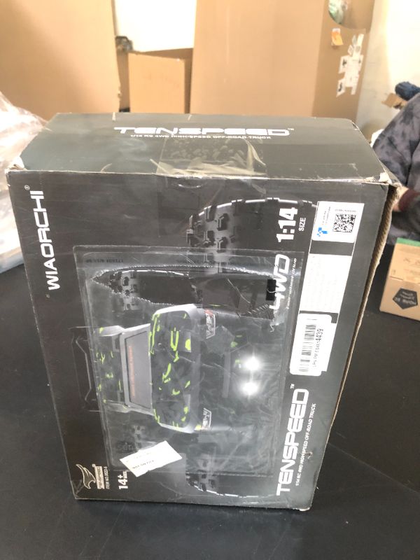 Photo 1 of 1/14 Scale RC Cars for Adults, 60+ KM/H High Speed RC Truggy, 4X4 Off-Road Remote Control Truck, Waterproof Electric Car with 2S Battery, All Terrain RC Vehicle for Snow, Sand, Beach & Rocky Surfaces