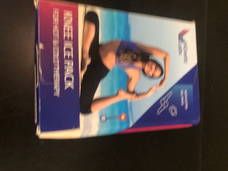 Photo 1 of Knee Ice Wrap by Kinetic Labs – Reusable Hot & Cold Gel Pack with Extra Insert – Ice Pack for Knee Injuries, Meniscus, ACL, Tendonitis – FSA HSA Eligible