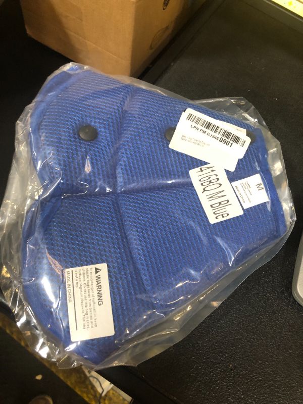 Photo 1 of Dog Cone for Dogs After Surgery,Adjustable Protective Dog Recovery Collars & Cones for Large Medium Small Dogs Cats,Comfy Soft Dog Cones Prevent Pets from Touching Stitches Rashes,Wounds,Blue,M