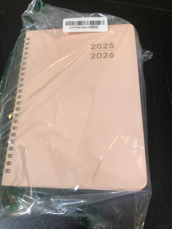 Photo 1 of Academic Planner 2025-2026 For Women & Men, Monthly and Weekly Calendar Planner, Jul 2025 - Jun 2026, A5 (6.3" x 8.5"), Teacher Student Planning Book with Tabs, Ideal for Office School Supplies - Pink