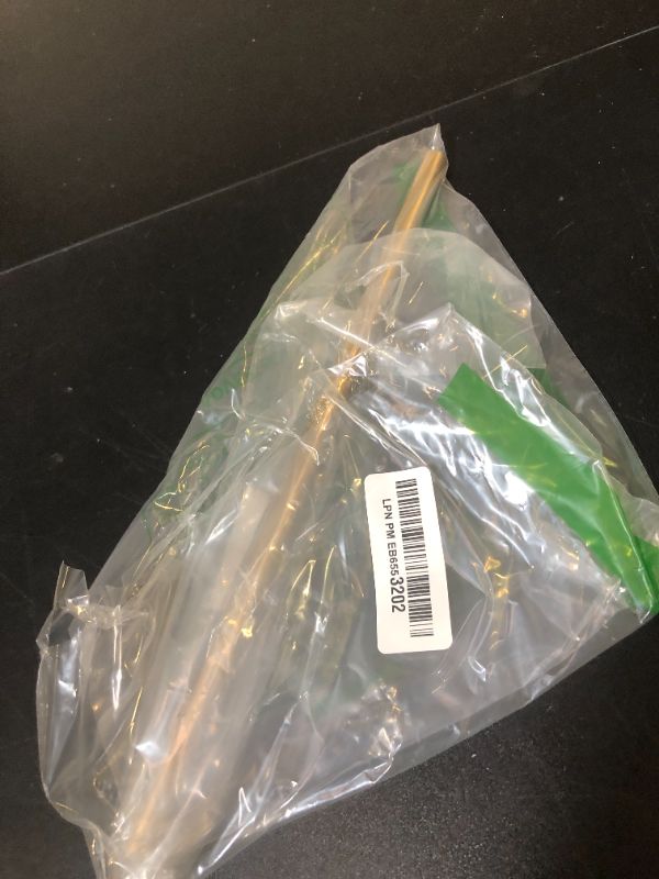 Photo 1 of 1 Pieces 11mm Brass Round Rods, Sutemribor Brass Solid Round Rod Lathe Bar Stock, 11mm in Diameter, 305mm in Length