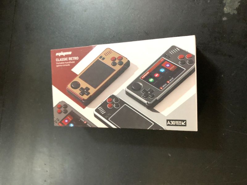 Photo 1 of Miyoo A30 Retro Handheld Game Console,Portable Game Emulator with Storage Case,2.8" IPS Screen,Compatible with Many Types of Classic Games.(Black 64GB)